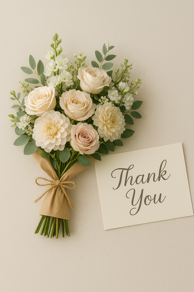 Thank You Flowers: Expressing Gratitude the Elegant Way