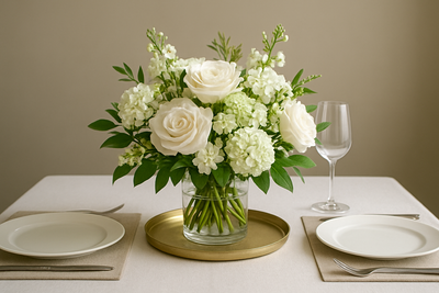 DIY: How to Create a Simple yet Elegant Table Centerpiece with Your Bouquet