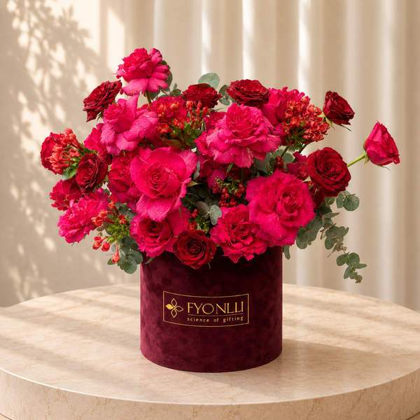 Crimson Velvet Box