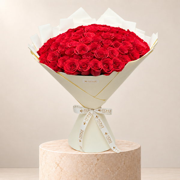 Royal Red 50 Roses